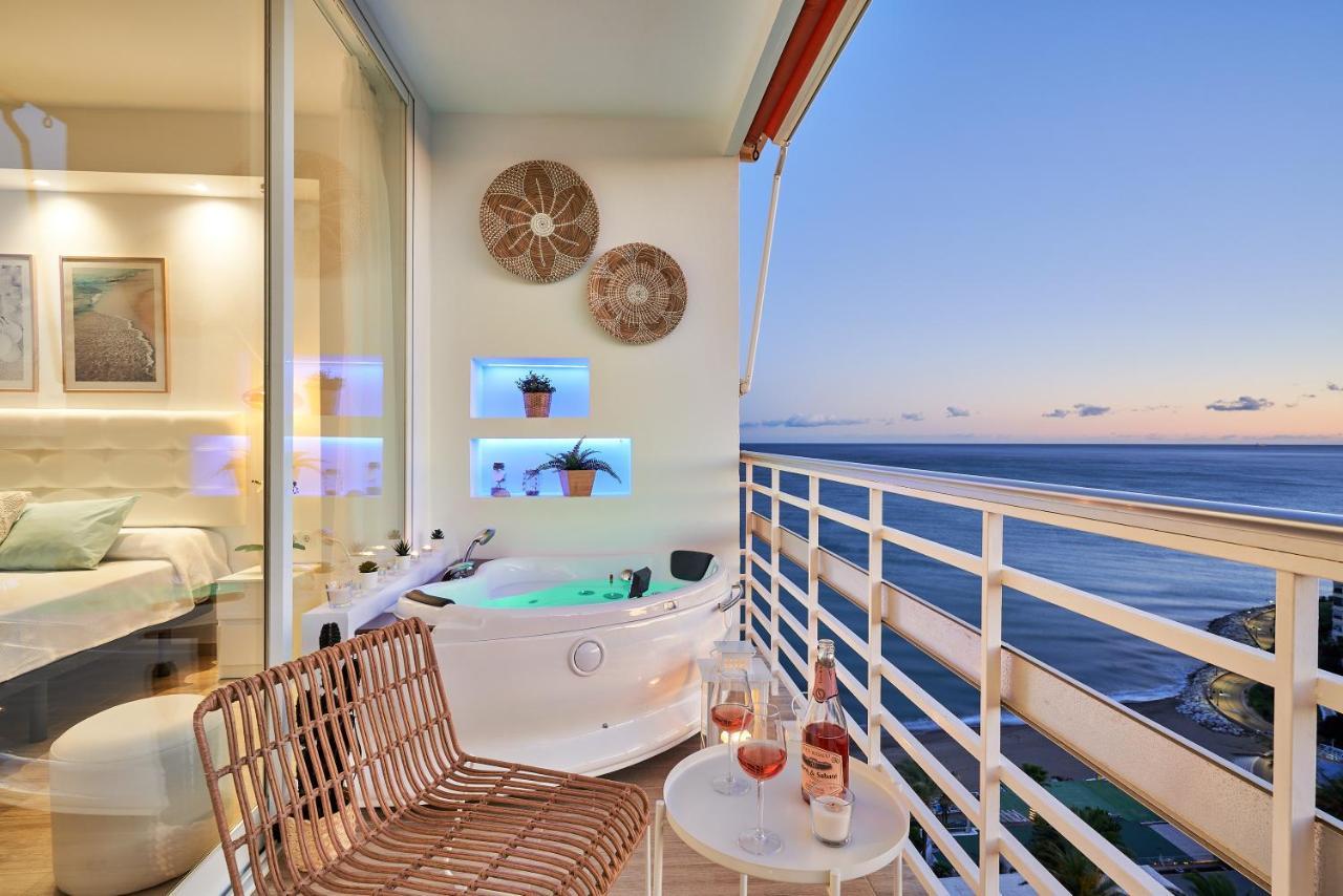 Sunset Beach Charming Apartment With Jacuzzi Torremolinos Exterior foto